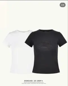 badblood tシャツ　白
