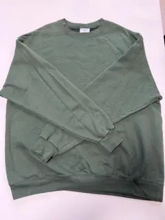 Champion グリーンスウェット XL