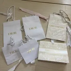 Christian Dior ショップ袋 5枚セット まとめ売り ラッピングのサムネイル