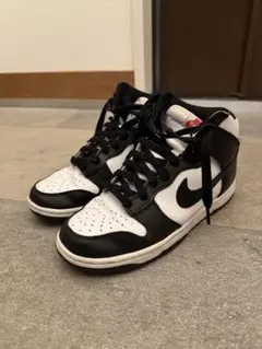 Nike ハイカット パンダダンク スニーカー ブラック/ホワイト