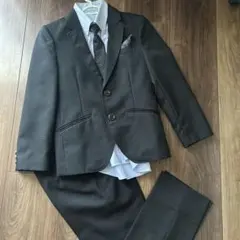 スーツセット　140 ブラック　タキヒヨー