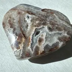 高品質✴︎メキシカンクレイジーレースアゲート/メキシコ瑪瑙/ハート型