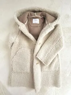 トモモリ様専用　ZARA フード付きボアジャケット 122cm