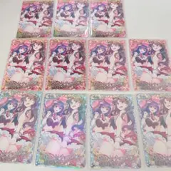 超かぐや姫！ ラウンドワン コラボ 箔押し チケット風クリアカード