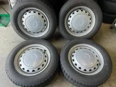 プリウス カローラなどに スタッドレス バリ山 pcd100 195/65R15