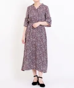 MAJESTIC LEGON 2WAYフラワーワンピース