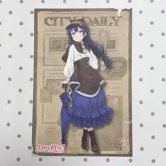ラブライブ　園田海未　ポストカード　プロマイド　購入特典　中国限定