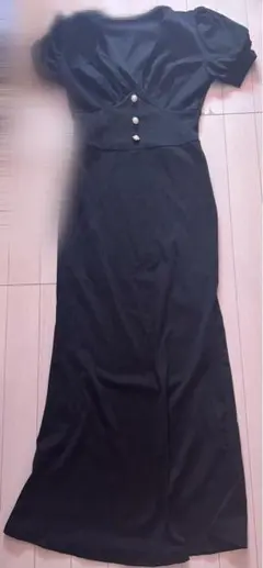 SHEIN ブラック 半袖 ワンピースのサムネイル