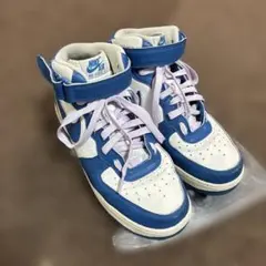 NIKEAIR FORCE 1 HI ホワイト ブルー
