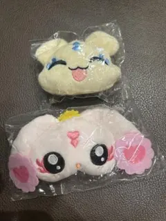 プリキュア　ぬいぐるみクリップ　メップル　ルルン　未開封