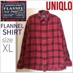 UNIQLO コットンネル チェックシャツ