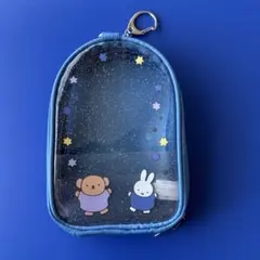 ミッフィー　ボリス　透明ポーチ　ぬいポーチ　ケース