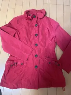 赤色　ショートジャケット　コート