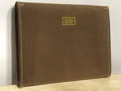 ［美品］SAZABY サザビー ナイロン製 財布•マルチケース ブラウンのサムネイル
