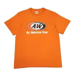A&W Tシャツ オレンジ