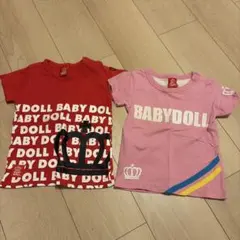BABYDOLL 半袖Tシャツ 2枚セットのサムネイル