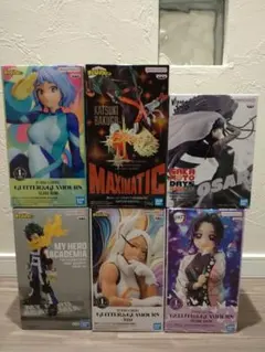 新品未開封　フィギュア　ミルコ　爆豪勝己　胡蝶しのぶ　波動ねじれ　デク　大佛