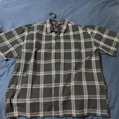 YAGO チェック柄 半袖シャツ 3XL