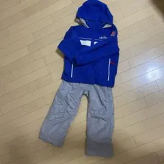 ellesse スキーウェア 子ども用 青　120サイズ