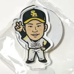 匿名・送料込⭐︎【若鷹ガチャ】リーグ優勝ver. 藤井投手 アクリルスタンド