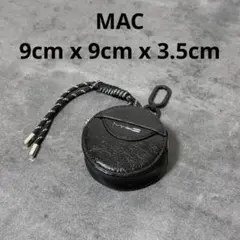 【新品】M.A.C ラウンド型 ミニポーチ ブラックのサムネイル