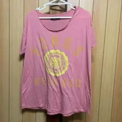 SOMETHING EDWIN ピンク 半袖Tシャツ Lのサムネイル