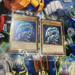 格安 2枚セット 秘蔵レア 300枚限定 青眼の白龍 SCB1-JPP01 - メルカリ