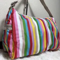 未使用級✨レスポートサック ショルダー　斜め掛け 2way 大容量 マルチカラー