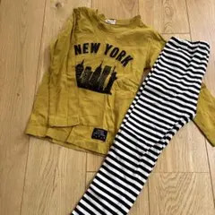 ユニクロレギンスパンツ　ロンTセット