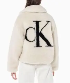 極美品　Calvin Klein　シェルパ ショートジャケット　XS