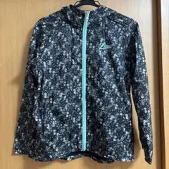 FILA フード付き花柄ウィンドブレーカー