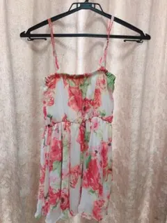 花柄 ワンピース キャミソール