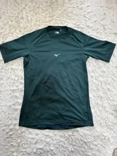 ミズノ Mizuno 野球 アンダーシャツ M 濃緑 半袖 グリーン