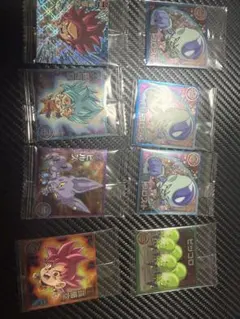 ドラゴンボール ホロステッカー 8枚セット
