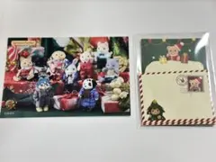 即日発送　シルバニアファミリー　ミニレターセット　ポストカード　2点セット