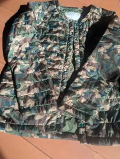 MARKEY'S 迷彩柄中綿コート140 インナー