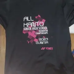 YONEX ブラックシャツ L 2023年 ALL KANTO