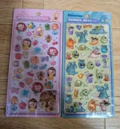 正規品 ボンボンドロップシール ディズニー プリンセス モンスターズインク