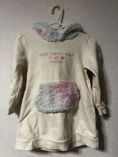 BABYDOLL フード付きワンピース 90cm