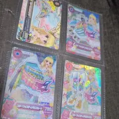 アイカツ パステルフィンピスケス フルコーデ 4枚セット キャラ違い