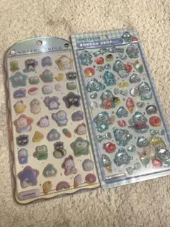 （正規品）ハンギョドン　ボンボンドロップシール　はぴだんぶい　コットンパフィ