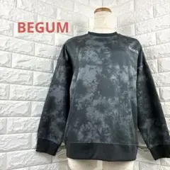 ビーガム　BEGUM タイダイ柄 クルーネックスウェット　FREE