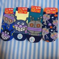 3新品　アンパンマン　レディース靴下　４点セット