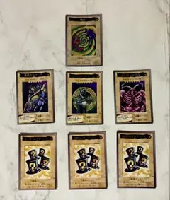 【ワンオーナー】遊戯王 バンダイ版 7枚セット 傷有
