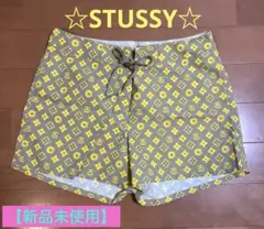 USA製 90s OLD STUSSY ステューシー モノグラム ショートパンツ 90s USA製 old stussy ステューシー デニムショートパンツ
