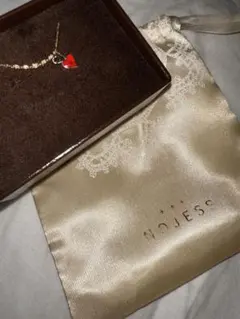 【値下げ】NOJESS K10PG ダイヤモンドネックレス ※箱は保管用の物