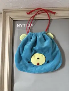 くま巾着×2＊ハンドメイド