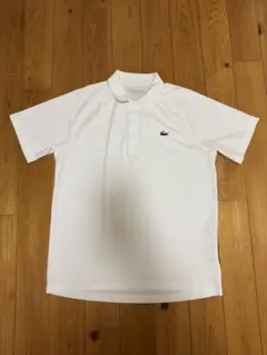 LACOSTE SPORT ホワイト ポロシャツ　ウルトラドライ
