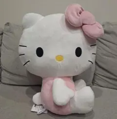 ハローキティ スーパーラージぬいぐるみ 平成ピンク