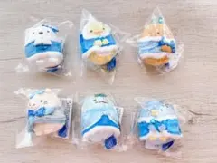 すみっこぐらしマスコット和装4体＆東京駅限定ステッカー
